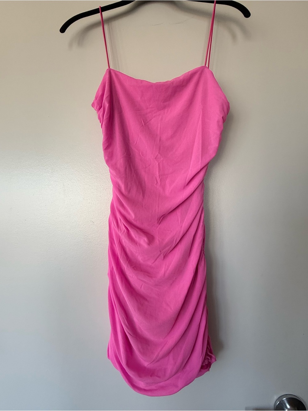 Princess Polly Pink Ruched Slip Dress - Women